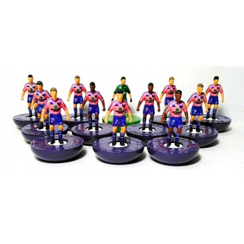 Subbuteo Andrew Table Soccer Anderlecht 2nd 2014-2015 on Hasbro bases